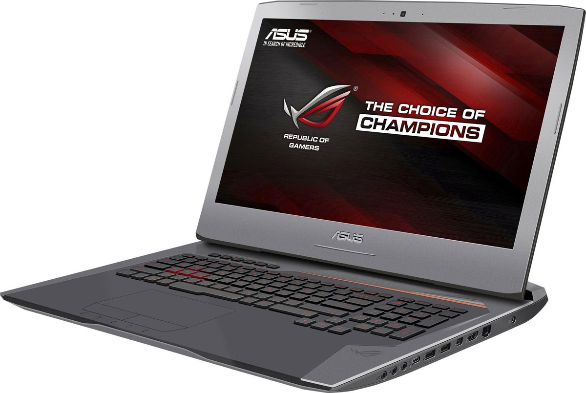 ASUS ROG G752VM (G752VM-GC030T)G752VM-GC030T ASUS ROG G752VM (G752VM-GC030T)G752VM-GC030TAsus G752VM - новая модель в линейке геймерских ноутбуков ROG, представляющая собой вершину ее эволюции. В корпусе этого ноутбука, выполненном в темно-серебристом цветовом оформлении с медно- оранжевыми акцентами, скрываются мощные компоненты: современная видеокарта NVIDIA GeForce GTX, процессор Intel Core i7 шестого поколения и 8 гигабайт системной памяти DDR4. Все это работает под управлением операционной системы Windows 10, обеспечивая беспрецедентную скорость в компьютерных играх. Также стоит отметить эргономичную клавиатуру, способную корректно обрабатывать нажатие множества клавиш одновременно. Благодаря мощной аппаратной конфигурации, в которую входят процессор Intel Core i7 шестого поколения и видеокарта NVIDIA GeForce GTX 1060 с микроархитектурой Pascal, ноутбук ROG G752VM позволит насладиться компьютерными играми с максимальным комфортом. Видеокарта NVIDIA GeForce GTX 1060 предлагает полную совместимость с современными системами ...
