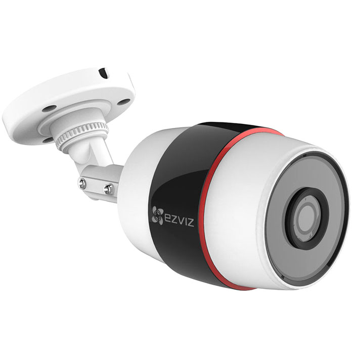 Ezviz C3S (Wi-Fi) внешняя камера видеонаблюденияCS-CV210-A0-52WFR(4MM) Ezviz C3S (Wi-Fi) внешняя камера видеонаблюденияCS-CV210-A0-52WFR(4MM)Ezviz C3S (Wi-Fi) - компактная IP-камера с Full HD качеством видео и ИК-подсветкой. Данная модель имеет прочный и надёжный корпус, который обеспечивает работу камеры на улице. Для питания устройства можно использовать стандартный адаптер, который входит в комплект. Камера наблюдения непрерывно записывает видео в Full HD-разрешении (1920x1080 - 25 к/с), выдавая четкое и детализированное видео без артефактов, солнечных бликов и засветов. Угол обзора оптики составляет 107,5° по диагонали, что позволяет захватить в кадр всю лестничную клетку или значительную часть открытого пространства (стоянки, склада и т.д.). Для работы в темноте предусмотрена функция ночной съемки с помощью инфракрасной подсветки, эффективная дальность которой равна 30 метрам. Также устройство оснащено детектором движения. Просмотреть видео в режиме реального времени можно прямо с экрана смартфона или планшета на которых установлено специальное приложение. Также возможна...