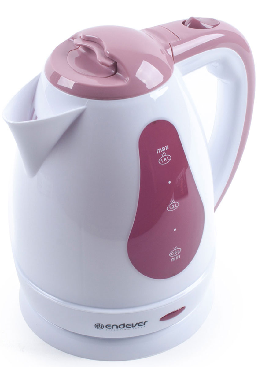 Endever Skyline KR-351 чайник электрическийKR-351 Endever Skyline KR-351 чайник электрическийKR-351Дисковый нагревательный элемент чайника Endever Skyline KR-351 обеспечивает надежность и долговечность. Эргономичная ненагревающаяся ручка оптимальна для безопасного разлива, а индикатор уровня воды позволяет контролировать количество воды в чайнике. Беспроводное соединение позволяет вращать чайник на подставке на 360°.