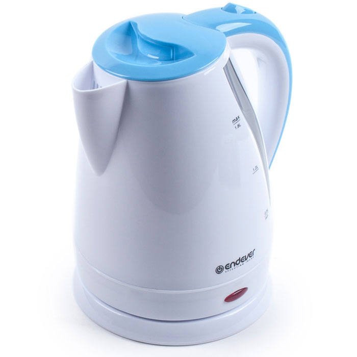 Endever Skyline KR-360 чайник электрическийKR-360 Endever Skyline KR-360 чайник электрическийKR-360Дисковый нагревательный элемент электрочайника Endever Skyline KR-360 обеспечивает надежность и долговечность. Эргономичная ненагревающаяся ручка оптимальна для безопасного разлива, а индикатор уровня воды позволяет контролировать количество воды в чайнике. Беспроводное соединение позволяет вращать чайник на подставке на 360°.
