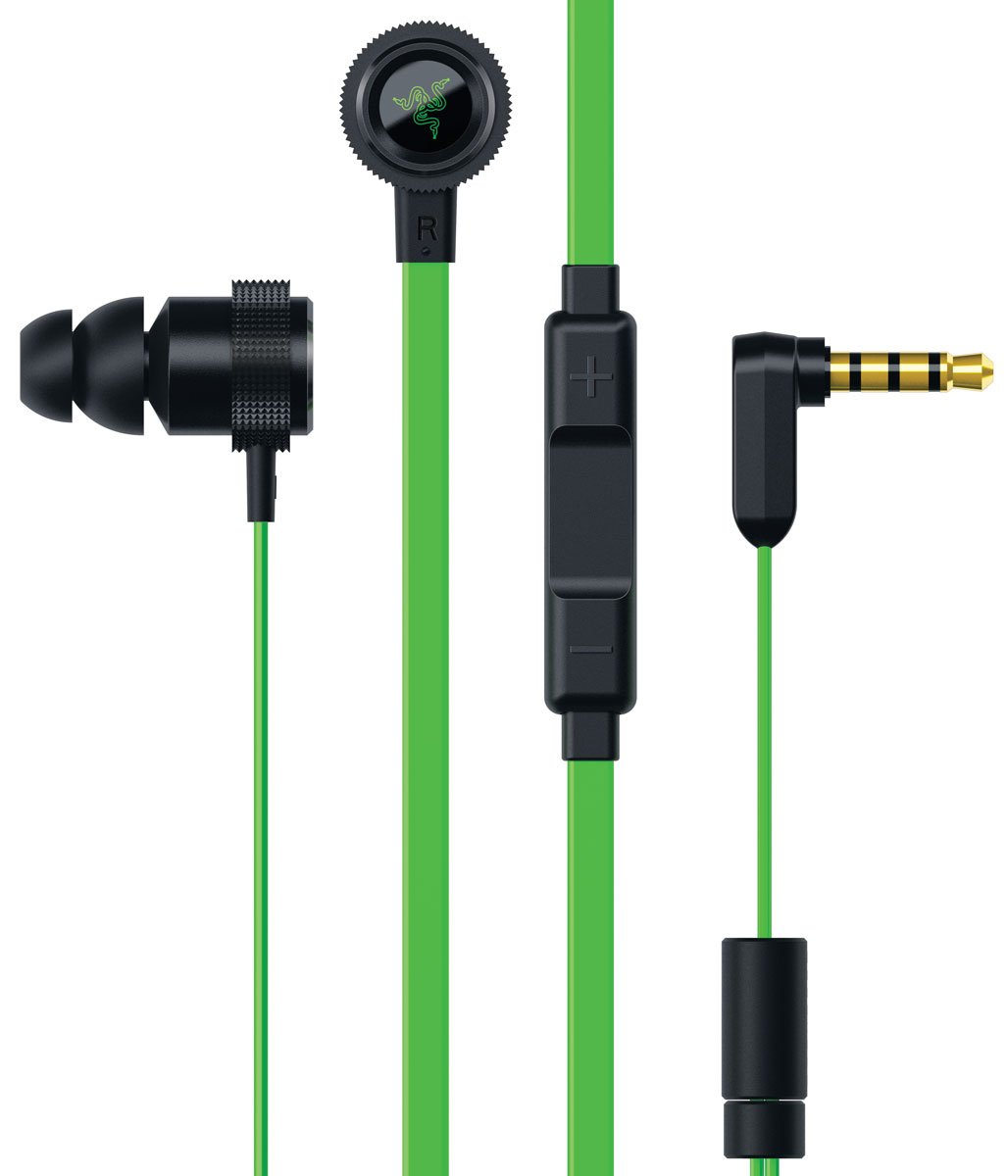 Razer Hammerhead Pro V2 игровые наушникиRZ04-01730100-R3G1 Razer Hammerhead Pro V2 игровые наушникиRZ04-01730100-R3G1Внешний вид гарнитуры Razer Hammerhead Pro заметно изменился, но прочность остается неизменной. Новый дизайн и плоские кабели порадуют поклонников мобильных игр. Вставные наушники оснастили 10- миллиметровыми динамиками — они на 20% больше своих предшественников. Звук стал четче, а басы — внушительней, чем прежде. В новой версии Razer Hammerhead Pro v2 на встроенном микрофоне появились три кнопки управления, функции которых совместимы с устройствами на базе iOS и Android. Три пары насадок разного размера и дополнительные двухсекционные насадки обеспечат нужный уровень шумоизоляции и позволят подобрать комфортную посадку. Пожалуй, новые Razer Hammerhead Pro v2 — самые адаптируемые из наших вставных наушников. Большие 10-миллиметровые динамики с доработанными внутренними акустическими камерами дают возможность насладиться превосходной точностью звучания и лучшим воспроизведением басов. В новой версии динамики на 20% больше, чем в оригинальных...