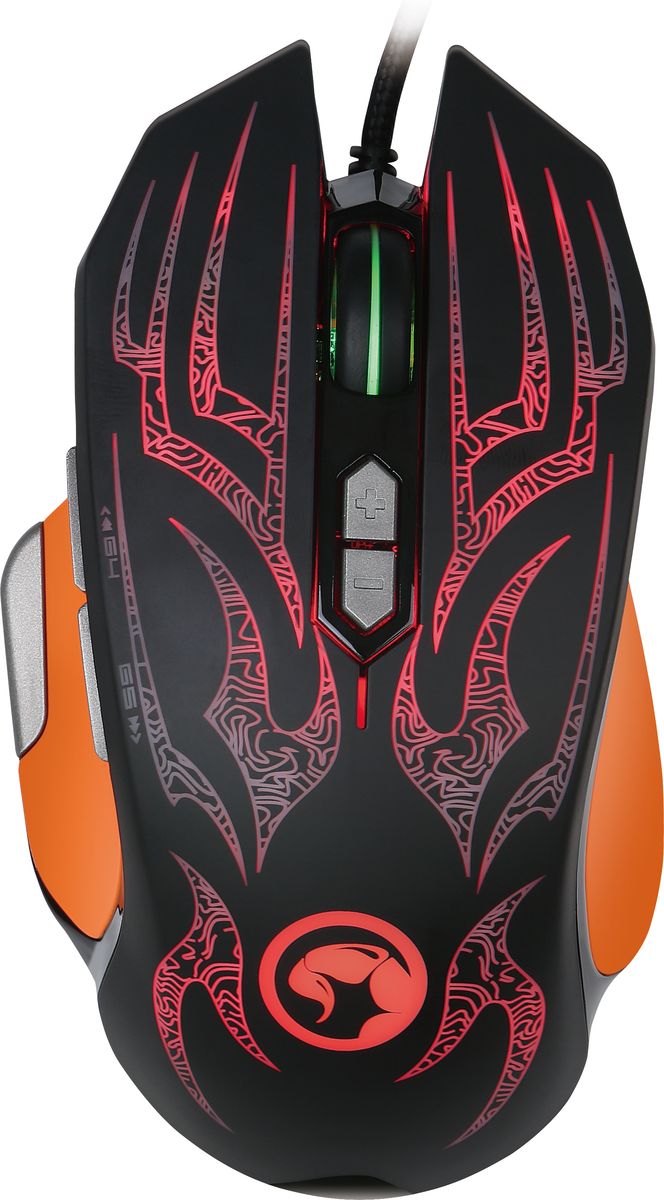 Marvo G920 мышь игроваяG920 Marvo G920 мышь игроваяG920Игровая проводная оптическая мышь Marvo G920. Манипулятор удобно лежит в руке. Качественный оптический сенсор AVAGO 3050 имеет многочисленные настройки разрешения от 500 до 4000 dpi с возможностью изменения на лету. Девайс оснащен 8 кнопками с переключателями OMRON способными выдержать до 10 миллионов нажатий и четырехцветной подсветкой.