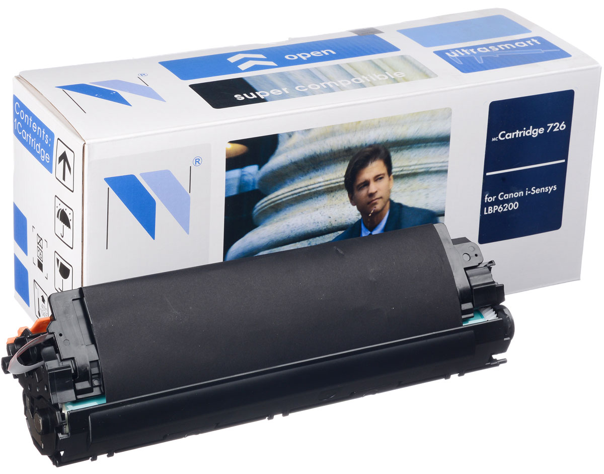 NV Print 726, Black тонер-картридж для Canon i-SENSYS LBP 6200dNV-726 NV Print 726, Black тонер-картридж для Canon i-SENSYS LBP 6200dNV-726Совместимый лазерный картридж NV Print 726 для печатающих устройств Canon - это альтернатива приобретению оригинальных расходных материалов. При этом качество печати остается высоким. Тонер-картридж NV Print 726 спроектирован и разработан с применением передовых технологий, наилучшим образом приспособлен для эффективной работы печатного устройства. Все компоненты оптимизируют процесс печати и идеально сочетаются в течение всего времени работы, что дает вам неизменно качественные результаты при использовании вашего лазерного принтера.