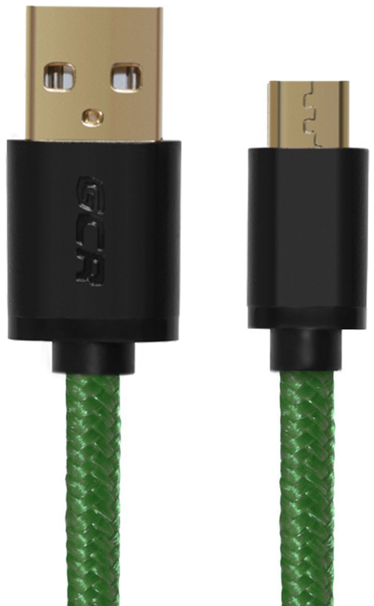 Greenconnect Russia GCR-UA11MCB6-BB2S-G, Green Black кабель microUSB-USB (1,5 м)GCR-UA11MCB6-BB2S-G-1.5m Greenconnect Russia GCR-UA11MCB6-BB2S-G, Green Black кабель microUSB-USB (1,5 м)GCR-UA11MCB6-BB2S-G-1.5mКабель Greenconnect Russia GCR-UA11MCB6-BB2S-G позволяет подключать мобильные устройства, которые имеют разъем microUSB к USB разъему компьютера. Подходит для повседневных задач, таких как синхронизация данных и передача файлов. Экранирование кабеля позволяет защитить сигнал при передаче от влияния внешних полей, способных создать помехи.