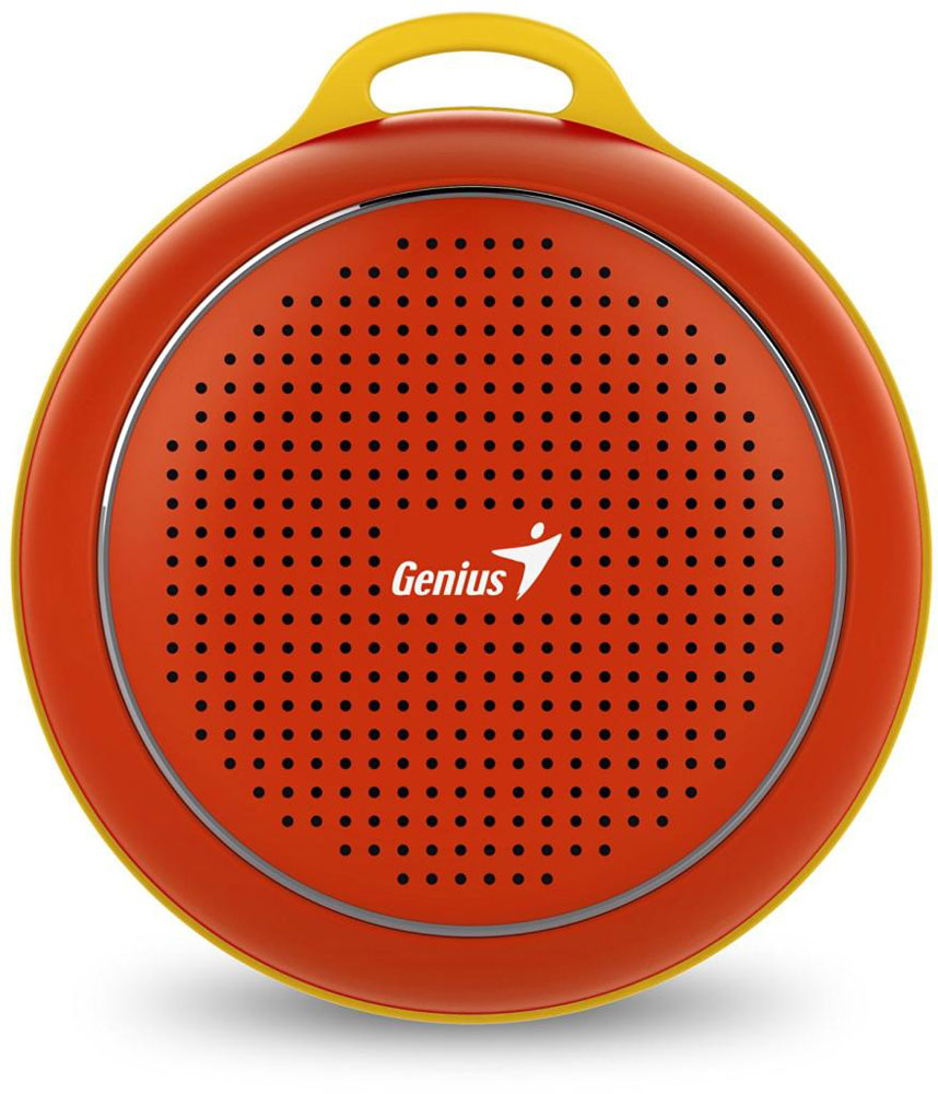 Genius SP-906BT, Red портативная колонка31731072104 Genius SP-906BT, Red портативная колонка31731072104Невероятная громкость и глубокие басы благодаря усовершенствованной конструкции. Колонка Genius SP-906BT дает заряд отличного настроения. Пять ярких цветовых исполнений. Размер примерно с хоккейную шайбу. Интеллектуальная технология непрерывного звука: чистые высокие и низкие частоты без пропусков. Технология пространственного звучания позволяет оказаться в центре происходящего. Благодаря встроенному усилителю громкий звук колонки SP-906BT проникает в самое сердце. Прочный и гладкий карабин для подвешивания выполнен из стали и алюминия. Он устойчив к ржавчине и рассчитан на долгую службу, а силиконовый ободок обеспечивает одновременно гибкость и прочность. Сочетание жесткости и мягкости, универсальная колонка Genius SP-906BT! Благодаря передовой защите цепей и технологии Bluetooth 4.1 соединение устанавливается еще быстрее (стандартное расстояние для беспроводной работы: 10 м). Колонка SP-906BT поддерживает все продукты с технологией...