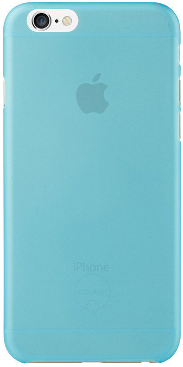 Ozaki O!coat 0.3 Jelly Case чехол для iPhone 6, BlueOC555BU Ozaki O!coat 0.3 Jelly Case чехол для iPhone 6, BlueOC555BUЧехол Ozaki O!coat 0.3 Jelly Case для Apple iPhone 6/6S предназначен для защиты корпуса смартфона от механических повреждений и царапин в процессе эксплуатации. Имеется свободный доступ ко всем разъемам и кнопкам устройства. Толщина чехла составляет 0,3 мм.