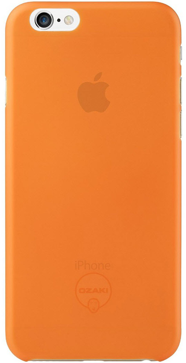 Ozaki O!coat 0.3 Jelly Case чехол для iPhone 6, OrangeOC555OG Ozaki O!coat 0.3 Jelly Case чехол для iPhone 6, OrangeOC555OGЧехол Ozaki O!coat 0.3 Jelly Case для Apple iPhone 6/6S предназначен для защиты корпуса смартфона от механических повреждений и царапин в процессе эксплуатации. Имеется свободный доступ ко всем разъемам и кнопкам устройства. Толщина чехла составляет 0,3 мм.