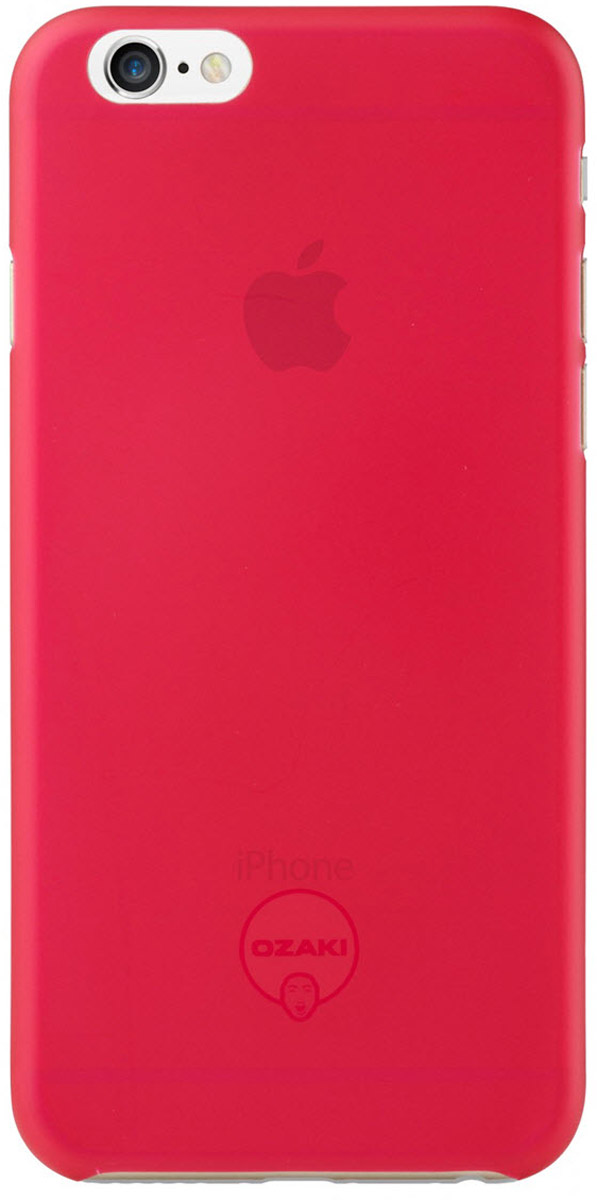 Ozaki O!coat 0.3 Jelly Case чехол для iPhone 6, PinkOC555PK Ozaki O!coat 0.3 Jelly Case чехол для iPhone 6, PinkOC555PKЧехол Ozaki O!coat 0.3 Jelly Case для Apple iPhone 6/6S предназначен для защиты корпуса смартфона от механических повреждений и царапин в процессе эксплуатации. Имеется свободный доступ ко всем разъемам и кнопкам устройства. Толщина чехла составляет 0,3 мм.