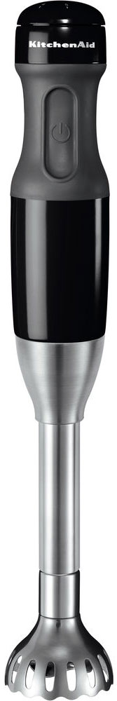 KitchenAid 5KHB2571EOB, Black блендер5KHB2571EOB KitchenAid 5KHB2571EOB, Black блендер5KHB2571EOBПогружной блендер KitchenAid 5KHB2571 сэкономит ваше время и выполнит необходимые действия на кухне быстро и качественно. Имеет 2 съемные насадки с поворотным замком (20 и 33 см) для смешивания и измельчения всех ингредиентов, он помогает вам дарить счастье в каждой тарелке! Можно легко менять различные типы лезвий, что позволяет решать любые кулинарные задачи: от колки льда до измельчения мяса и взбивания молока. Более того, насадки для измельчения и взбивания расширяют ваши кулинарные возможности. 3 взаимозаменяемые куполовидные лезвия из нержавеющей стали Мощный 5-скоростной двигатель Бесшумная эффективная работа в течение длительного времени Металлический корпус с мягкой удобной ручкой 2 съемные насадки из нержавеющей стали с поворотным замком (20 и 33 см) позволяют с легкостью смешивать и измельчать продукты даже в глубоких кастрюлях, чашах и кувшинах Стакан для смешивания объемом 1л с делениями и крышкой, предотвращающей...