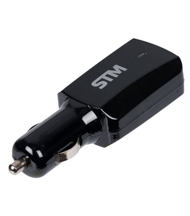 STM CL90 адаптер питания для ноутбуков автомобильный (90 Вт)STM CL90 STM CL90 адаптер питания для ноутбуков автомобильный (90 Вт)STM CL90Универсальный сетевой адаптер STM CL90 мощностью 90 Вт предназначен для заряда аккумулятора ноутбуков от автомобильной сети. Совместим практически со всеми популярными моделями ноутбуков при помощи поставляемых в комплекте 9 сменных коннекторов. Встроенная система управления автоматически подстраивает напряжение питания для конкретной модели при смене коннектора. Функция защиты от перегрузки, короткого замыкания и перезаряда батареи делает использование адаптера абсолютно безопасным для ноутбука. Горящий светодиодный индикатор на корпусе устройства означает включение в сеть и его нормальную работу. Встроенный разъем USB позволит параллельно зарядить ваш планшет или смартфон.При отсутствии необходимого коннектора для вашего ноутбука обращайтесь к производителю STM по вопросам его получения на территории России.