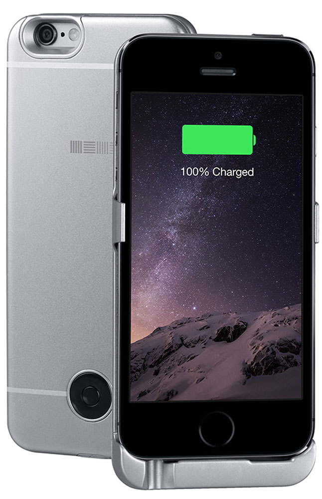 Interstep чехол-аккумулятор для Apple iPhone 5/5s/SE, Gray (2200 мАч)45544 Interstep чехол-аккумулятор для Apple iPhone 5/5s/SE, Gray (2200 мАч)45544Чехол-аккумулятор Interstep - стильный и надежный аксессуар для Apple iPhone 5/5s/SE толщиной всего в 5 мм. Компактные размеры, элегантный дизайн и прочный материал корпуса позволят Interstep не только надежно защитить смартфон от ударов, грязи и царапин, но придадут телефону стильный внешний вид. Встроенный аккумулятор емкостью в 2200 мАч обеспечит смартфон своевременной подзарядкой в самые нужные моменты его использования. Заряжать телефон можно, не извлекая его из чехла, просто подключив адаптер смартфона к чехлу- аккумулятору.