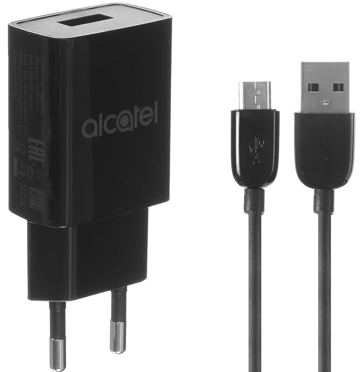 Alcatel QC11-3AALRU1 QuickCharger, Black сетевое зарядное устройствоQC11-3AALRU1 Alcatel QC11-3AALRU1 QuickCharger, Black сетевое зарядное устройствоQC11-3AALRU1Сетевое зарядное устройство Alcatel QC11-3AALRU1 предназначено для зарядки и питания мобильного устройства от бытовой сети переменного тока. Вы можете заряжать любые устройства, совместимые с выходным током зарядки до 2А и напряжением 5В.