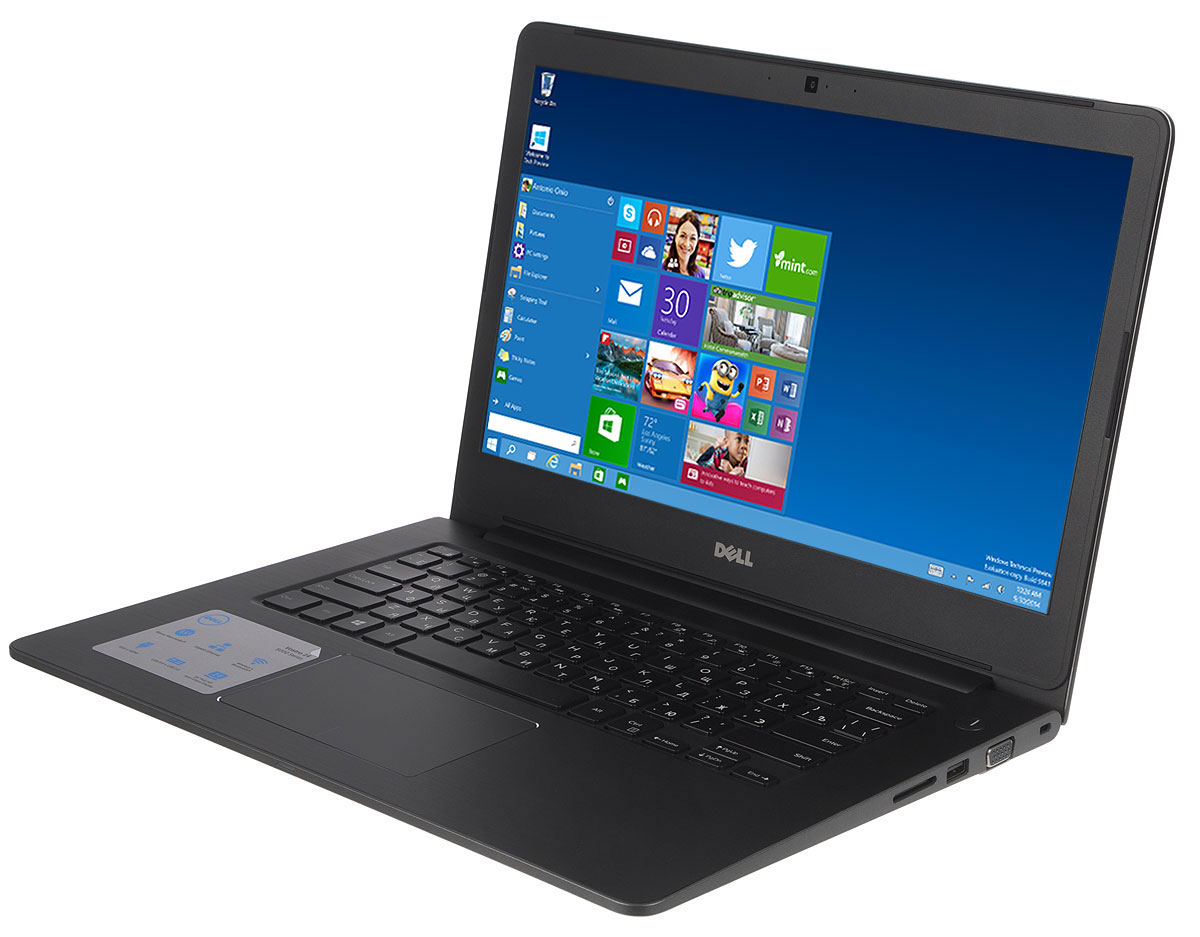 Dell Vostro 5468-9944, Grey5468-9944 Dell Vostro 5468-9944, Grey5468-994414-дюймовый ноутбук Dell Vostro 5468 с процессором Intel Core i5 позволит вам в любое время сразу приступить к работе. Этот супертонкий ноутбук не только невероятно прочный, но и обладает стильным внешним видом. Красота Vostro 5468 - в деталях. Если вас завалило электронной почтой, высококачественная полноразмерная резиновая клавиатура и мультисенсорная панель с распознаванием жестов помогут вам легко и быстро ответить на любое письмо. Тонкий и легкий. Толщина устройства - всего 18,3 мм, а вес составляет всего лишь 1,53 кг. Компактный и изящный ноутбук Vostro 5468 можно легко положить в сумку и взять с собой куда угодно. Стереосистема формата 2.1 с поддержкой Waves MaxxAudio обеспечивает высокую четкость звука при воспроизведении музыки, просмотре видео и участии в конференциях. Vostro 5468 поддерживает аудиорешения Waves MaxxAudio, которые повышают качество звучания двух встроенных динамиков и сабвуфера. Легкость общения....