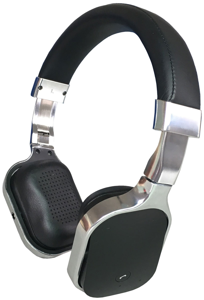 Denn DHB341, Silver Bluetooth-гарнитураDHB341 Denn DHB341, Silver Bluetooth-гарнитураDHB341Denn DHB341 - Bluetooth-гарнитура с алюминиевым корпусом, декоративными пластиковыми вставками и кожаным оголовьем.Динамики наушников оснащены излучателями большого диаметра и мощными магнитами. Они могут воспроизводить без малейших помех звуки любой частоты.Для приема входящих звонков, изменения уровня громкости или переключения треков не обязательно доставать телефон из кармана - достаточно прикоснуться к сенсорной панели на одной из чашек наушников.Складная конструкция позволяет быстро подобрать оптимальное положение устройства, а также значительно облегчает его транспортировку.