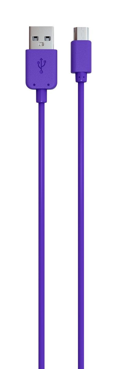 Red Line кабель USB-micro USB, Violet (1 м)УТ000009494 Red Line кабель USB-micro USB, Violet (1 м)УТ000009494Кабель USB для передачи данных между персональными компьютерами и смартфонами, планшетами, MP3-плеерами и прочими устройствами с портом micro USB.