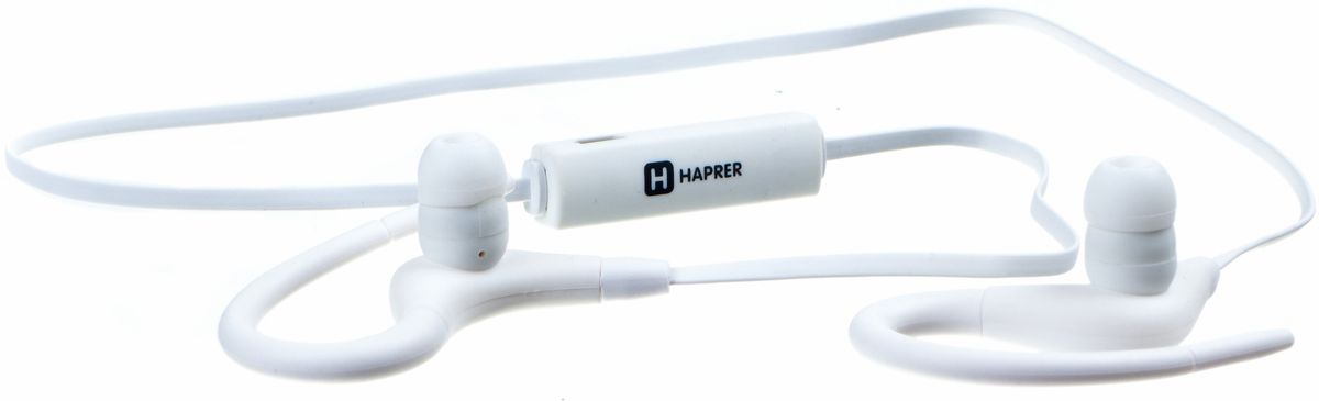 Harper HB-108, White наушники00-00001169 Harper HB-108, White наушники00-00001169Беспроводные наушники Harper HB-108 идеально подойдут для занятий спортом. Вы сможете не только прослушивать музыку во время активных упражнений, но и отвечать на входящие вызовы, не беря телефон в руки. Для этого достаточно нажать на кнопку, расположенную на соединительном проводе наушников. В конструкции наушников отсутствует дужка. При этом они плотно держатся в ухе, обеспечивая свободу движений и качественное звучание любимых музыкальных треков. Воспроизведение звука происходит в частотах от 20 Гц до 20 кГц, с упором на басы (за счет смещения диапазона в сторону низких частот). При этом наушники Harper HB-108 устроят практически всех любителей музыки благодаря покрытию частот всего звукового диапазона, доступного человеческому уху. Время активной работы наушников в режиме прослушивания музыки или телефонного разговора составляет около 5 часов. При этом полный цикл зарядки устройства составляет всего 2 часа. Сопряжение с...