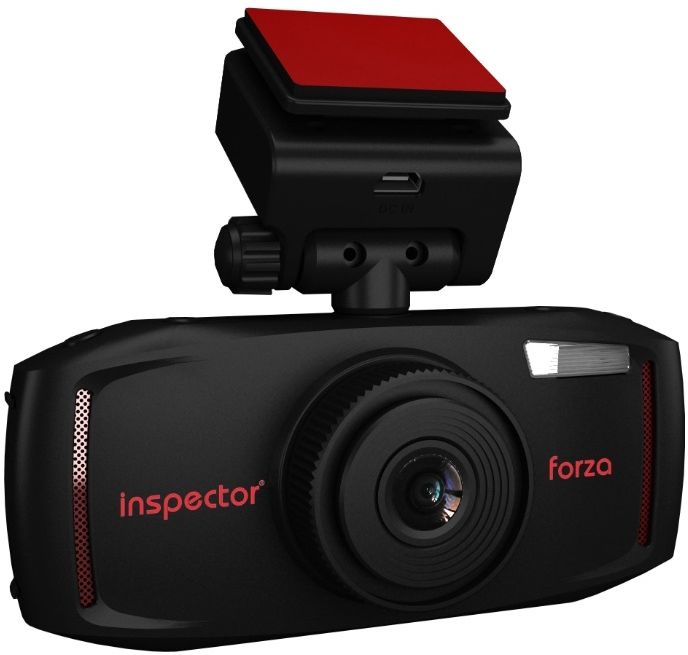 Inspector Forza, Black видеорегистраторFORZA Inspector Forza, Black видеорегистраторFORZAАвтомобильный видеорегистратор Inspector Forza включает весь стандартный набор функций устройства видеофиксации. Для получения качественной видеозаписи в формате FullHD 1080p 30к/с регистратор оснащен современным процессором Ambarella A7L и матрицей OmniVision OV4689 с широкоугольной оптикой для максимального охвата дорожной обстановки. Все видеоролики и фотографии устройство записывает на карту памяти MicroSD, которая устанавливается в специальный слот расширения для MicroSD карт памяти объемом до 64 Гб. При необходимости просмотра записанного видео на месте регистратор Inspector Forza оснащен большим встроенным дисплеем 2,7 дюйма. Также устройство поддерживает функцию сохранения защищенных от перезаписи видеороликов в ручном режиме и по датчику G-Sensor. Разрешение фото: 4800 x 2700 Объектив: f=3.4 при F2.0 Аккумулятор: 500 мАч Формат файлов: MOV (MPEG-4) / JPEG
