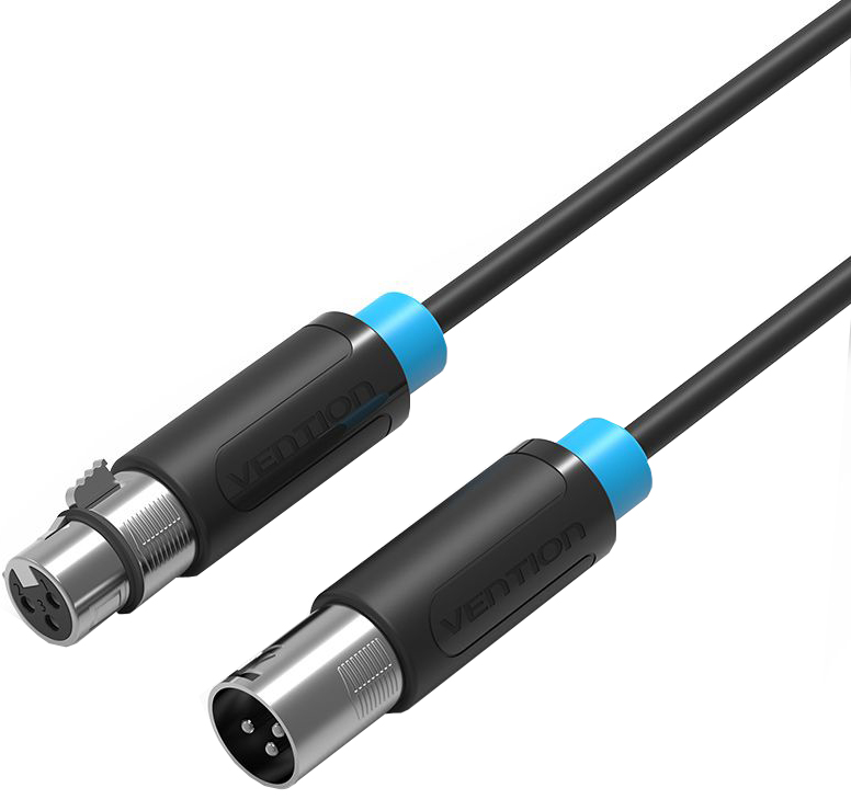Vention XLR аудиокабель (2 м)BBFBH Vention XLR аудиокабель (2 м)BBFBHКабель Vention XLR предназначен для передачи аналоговых моно звуковых сигналов между аудио, аудио-видео и (или) компьютерными устройствами или их компонентами. С помощью данного кабеля вы можете коммутировать профессиональное Hi-Fi и High-End оборудование. Продукция Vention соответствует следующим сертификатам: RoHS, CE, FCC, TIA, ISO. Тип оболочки: ПВХ Контакты: никелированные, коррозийно-стойкие