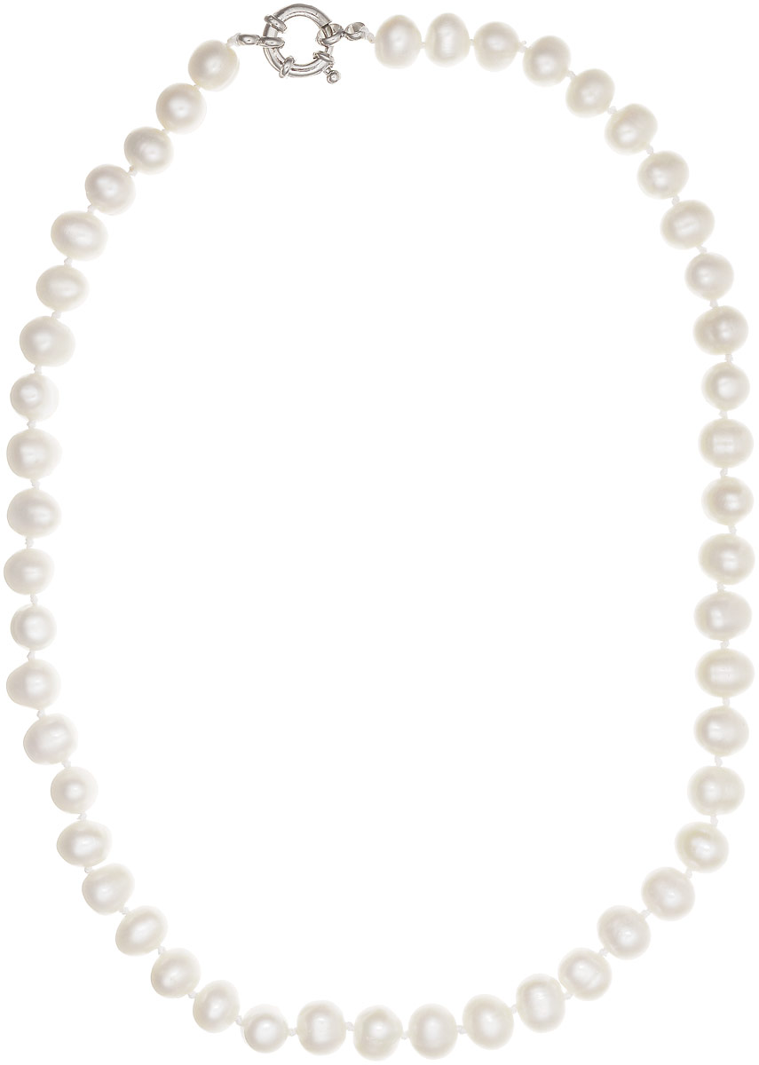 Бусы Art-Silver, цвет: молочный, длина 50 см. КЖб9-10АА+50-871КЖб9-10АА+50-871 Бусы Art-Silver, цвет: молочный, длина 50 см. КЖб9-10АА+50-871КЖб9-10АА+50-871Бусы Art-Silver изготовлены из культивированного жемчуга. Изделие оформлено однотонными бусинами и застегивается на шпренгельный замок из бижутерного сплава.