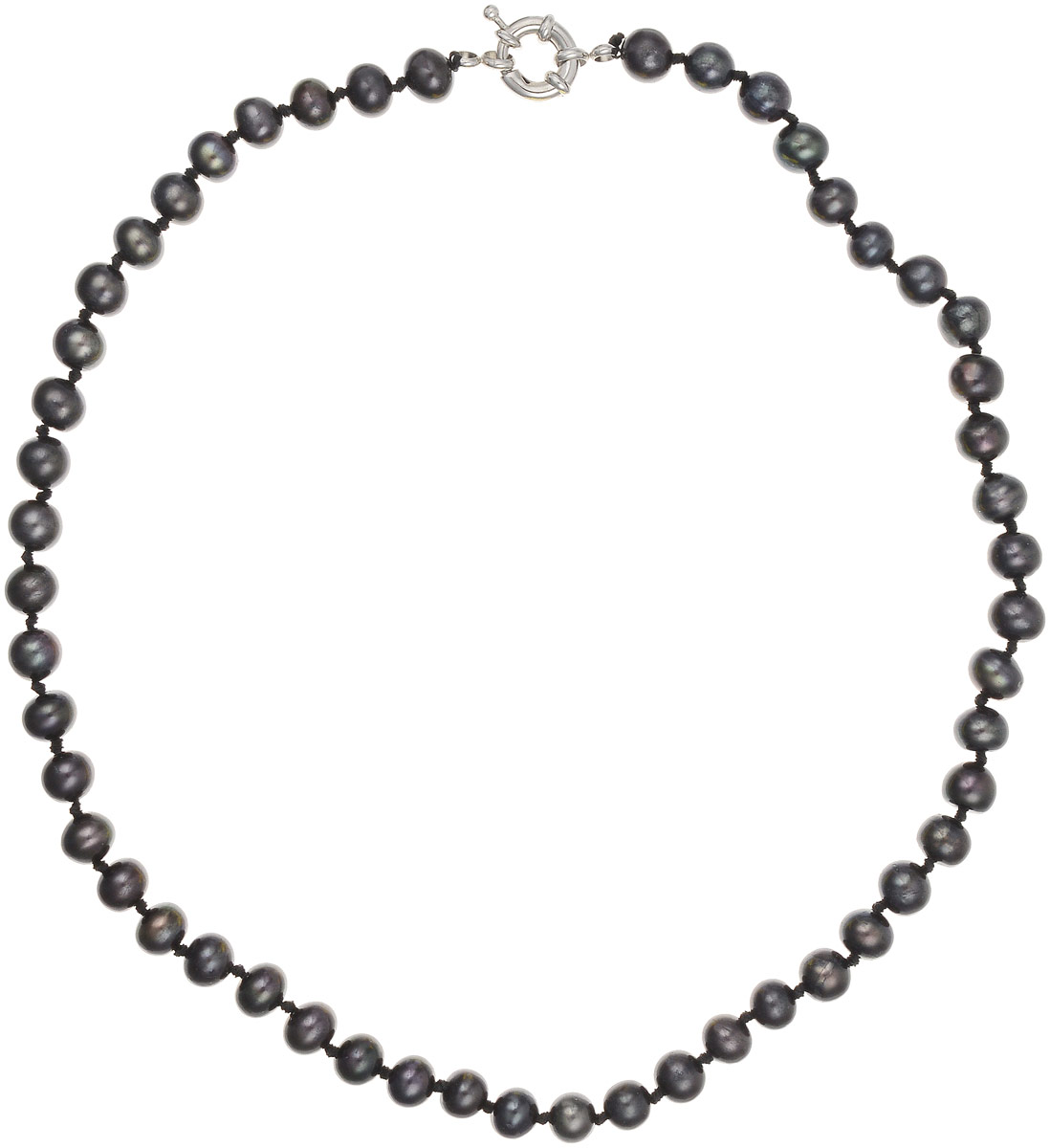 Бусы Art-Silver, цвет: темно-коричневый, фиолетово-зеленый, длина 40 см. КЖ7-8А+40-489Бусы-нитка Бусы Art-Silver, цвет: темно-коричневый, фиолетово-зеленый, длина 40 см. КЖ7-8А+40-489Бусы-ниткаБусы Art-Silver изготовлены из культивированного жемчуга. Изделие оформлено круглыми бусинами и застегивается на шпренгельный замок из бижутерного сплава.