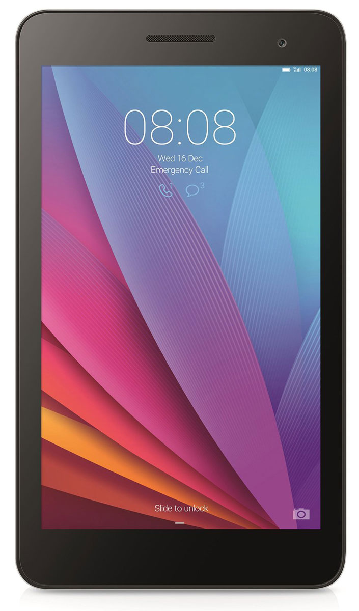 Huawei MediaPad T1 7 3G, Champagne53017625 Huawei MediaPad T1 7 3G, Champagne53017625Huawei MediaPad T1 7 3G можно использовать как смартфон и как планшет. Благодаря универсальным габаритам, планшетом легко управлять одной рукой. В компактном корпусе собраны самые необходимые функции: голосовые вызовы, SMS-сообщения, проигрывание видео, игры и удобный поиск в Интернете. Корпус MediaPad T1 7 3G создан из сплава алюминия и магния, что делает его прочным и лёгким. Закругленные края обеспечивают удобство использования, а цветовое решение подчёркивает элегантность линий. Универсальный размер экрана 7 прост и удобен в использовании: благодаря тонкому корпусу 8,5 мм и весу всего 278 г его легко носить в кармане или сумке. IPS экран планшета MediaPad T1 7 3G отображает весь спектр цветов Adobe RGB и гарантирует яркое, контрастное изображение. Huawei MediaPad T1 7 3G гарантирует высокое качество связи и стабильное соединение, где бы вы ни находились. Скорость загрузки файлов до 21 Мбит/с. Операционная система Android 4.4 и...