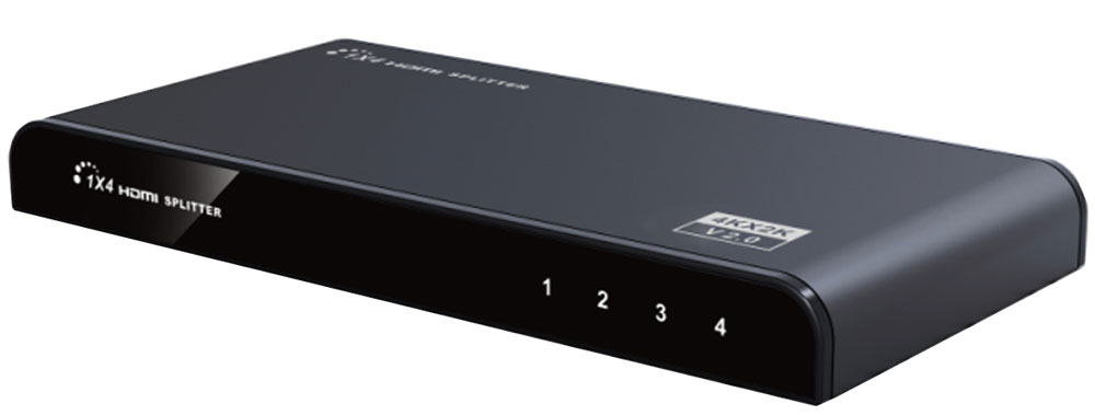 Greenconnect GL-314-V2.0 разветвительGL-314-V2.0 Greenconnect GL-314-V2.0 разветвительGL-314-V2.0Разветвитель Greenconnect GL-314-V2.0 предназначен для подключения одного устройства воспроизведения HD-видео к четырем мониторам или телевизорам, оснащенным разъемом HDMI. При помощи разветвителя можно воспроизводить высококачественное изображение на демонстрационном стенде или в магазине техники, транслировать спортивные мероприятия или развлекательные шоу в баре или клубе, показывать обучающие и научные передачи в образовательных учреждениях, выводя изображение на несколько экранов одновременно. Модель оснащена усилителем сигнала, что дает возможность использовать кабели HDMI длиной до 15 м от источника сигнала до сплиттера и до 25 м - до устройства воспроизведения. Такая длина позволяет создать максимально удобную и эффективную инфраструктуру трансляции видео. Greenconnect GL-314-V2.0 соответствует стандарту HDMI v2.0 и поддерживает разрешение видео до UltraHD 4Kx2K и трансляцию 3D изображения, а значит качество картинки на экране будет отличным, демонстрация...