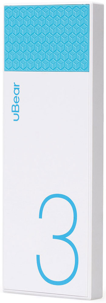 uBear Light 3000, White Light Blue внешний аккумуляторPB05LB3000-AD uBear Light 3000, White Light Blue внешний аккумуляторPB05LB3000-ADВнешний аккумулятор uBear Light 3000 покорит вас своим внешним видом с первого взгляда. Высококачественный пластик и невероятно тонкий дизайн. Аккумулятор прекрасно будет сочетаться с вашим смартфоном или планшетом, поддерживая их изящный стиль.Технические характеристики на высоте: LED-индикатор заряда, защита от короткого замыкания, перегрева, большое количество циклов перезарядки.