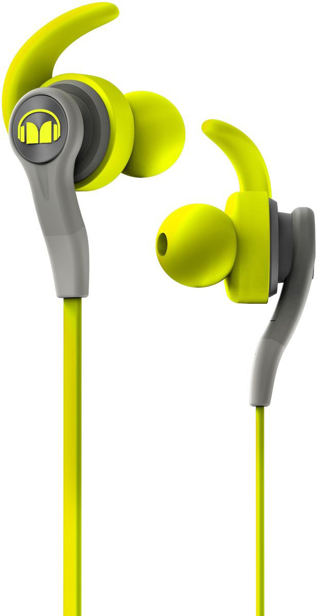 Monster iSport Compete In-Ear, Green наушники137084-00 Monster iSport Compete In-Ear, Green наушники137084-00Хотите выжать максимум из своих спортивных наушников? Тогда Monster iSport Compete In-Ear для вас! Запатентованные технологии Monster делают эти наушники лидером среди спортивных моделей. Технология Pure Monster Sound обеспечивает чистый и мощный звук, а сменные насадки - абсолютный комфорт при длительном ношении. Добавьте к этому высокую звукоизоляцию, защитное покрытие от воздействия пота и прочную конструкцию. Теперь у вас есть все для интенсивной тренировки!