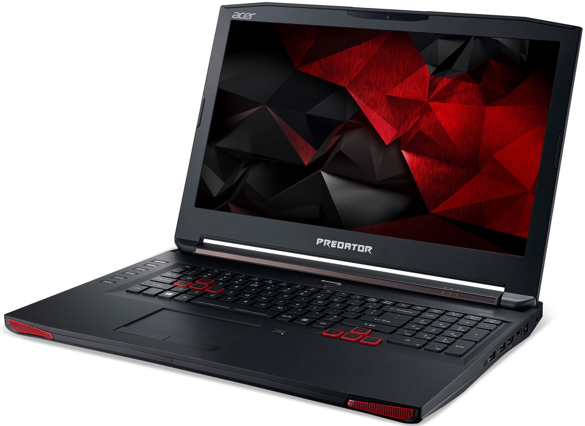 Acer Predator G5-793-52F0, BlackG5-793-52F0 Acer Predator G5-793-52F0, BlackG5-793-52F0Раскройте весь свой потенциал благодаря ноутбуку Acer Predator G5-793 с производительностью игрового настольного компьютера. Легко обжечься в пылу настоящей битвы. Сохраняйте хладнокровие благодаря усовершенствованной технологии охлаждения. Cooler Master поможет снизить температуру и повысить производительность. А решение Predator FrostCore пригодится вам во время жарких игровых баталий. Отсутствие задержек при подключении зачастую решает исход сетевых поединков. Управляйте подключением к интернету с помощью технологии Killer DoubleShot Pro. Благодаря программе PredatorSense в вашем распоряжении окажутся расширенные настройки для создания уникальной игровой атмосферы. Predator Dust Defender помогает содержать железо в чистоте и порядке. Изменение направления воздушного потока защитит от скопления пыли и гарантирует бесперебойную работу важных компонентов. PredatorSense предоставляет доступ к таким игровым функциям, как...