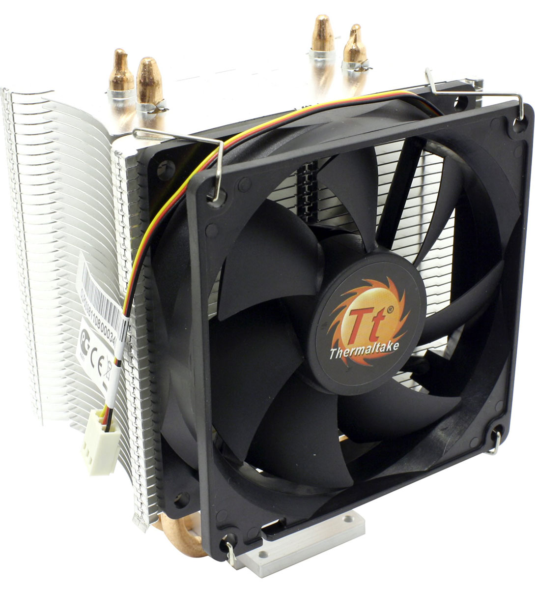 Thermaltake Contac 16 кулер компьютерныйCLP0598 Thermaltake Contac 16 кулер компьютерныйCLP0598Кулер Thermaltake Contac 16 обеспечивает великолепную производительность, благодаря технологии прямого контакта. Две теплотрубки диаметром 6 мм обеспечивают хороший контакт с CPU и улучшают теплопередачу. Высококачественная термопаста обеспечивает высокую теплопередачу между поверхностью CPU и основанием кулера. Предустановленный 92 мм высокоэффективный вентилятор Дополнительно прилагаются две крепежные клипсы для второго вентилятора