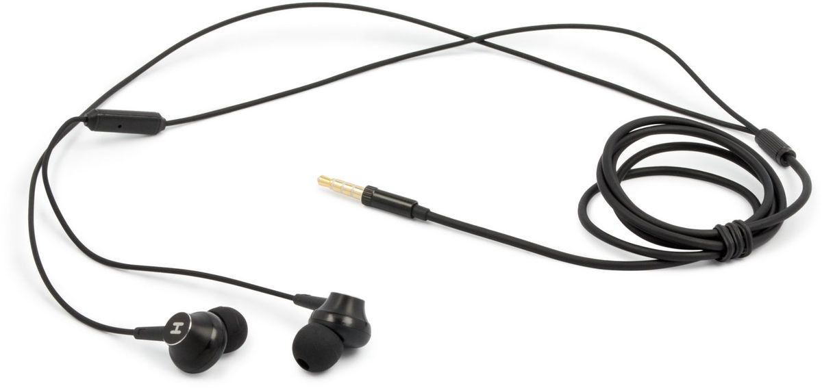 Harper HV-708, Black наушникиH00001236 Harper HV-708, Black наушникиH00001236Проводные внутриканальные наушники (вкладыши) Harper HV-708 помещены в корпус из алюминиевого сплава, что делает их прочными и долговечными. Анатомическая форма наушников обеспечивает идеальную посадку и комфорт даже после многих часов использования. Наушники без проблем работают со всеми современными смартфонами, а также ноутбуками, колонками, плеерами и радио. Для начала работы не требуется установка сторонних программ. Управление музыкой осуществляется всего одной кнопкой на корпусе наушников при помощи комбинации нажатий, подробно описанных в инструкции по эксплуатации. Благодаря встроенному микрофону повышенной четкости наушники Harper HV-708 могут использоваться в качестве телефонной гарнитуры. Вам даже не придется доставать смартфон из кармана, чтобы ответить на звонок – это позволит сделать многофункциональная кнопка. Воспроизведение звука в диапазоне частот от 20 Гц до 20 кГц гарантирует отличное качество звучания музыки любой...