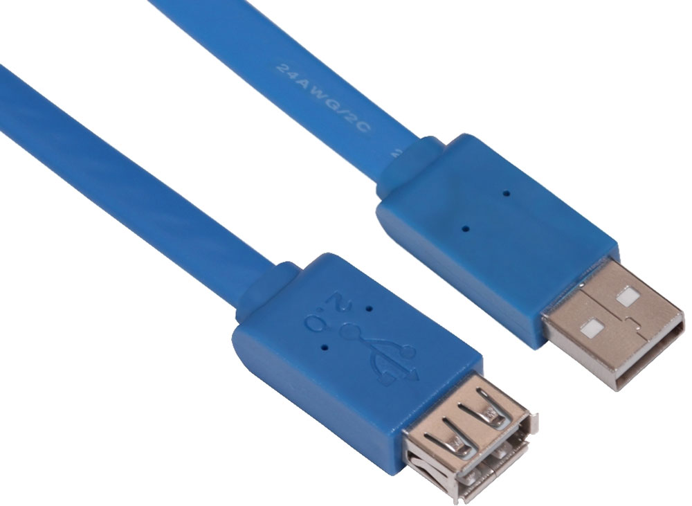 Greenconnect GCR-UEC2M2-BD кабель USB (2 м)GCR-UEC2M2-BD-2.0m Greenconnect GCR-UEC2M2-BD кабель USB (2 м)GCR-UEC2M2-BD-2.0mКабель-удлинитель Greenconnect GCR-UEC2M2-BD позволит увеличить расстояние до подключаемого устройства. Может быть использован с различными USB девайсами. Экранирование гарантированно защищает сигнал от помех и искажений. Медный проводник высокой степени очистки обеспечивает высокую скорость передачи данных. Внешняя оболочка кабеля изготовлена из экологически чистого ПВХ, соответствующего европейскому стандарту безотходного производства RoHS.