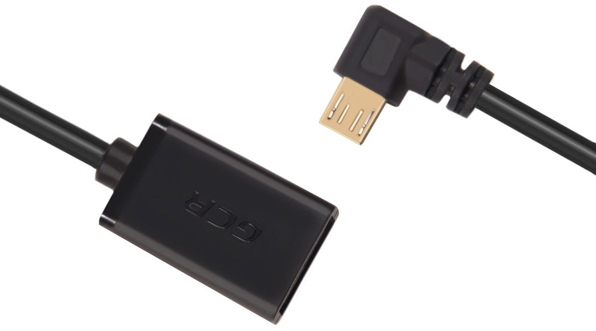 Greenconnect GCR-AMB4AF-AA-G OTG-кабель microUSB (0,3 м)GCR-AMB4AF-AA-G-0.3m Greenconnect GCR-AMB4AF-AA-G OTG-кабель microUSB (0,3 м)GCR-AMB4AF-AA-G-0.3mКабель Greenconnect GCR-AMB4AF-AA-G позволит легко синхронизировать мобильные устройства с функцией поддержки OTG с любым девайсом, который имеет USB штекер. С помощью данного аксессуара можно подключать напрямую к планшету или смартфону внешние устройства: компьютерные мыши, клавиатуры, флэш-накопители, картридеры и другие девайсы без дополнительных драйверов. Превосходный материал проводников обеспечивает высокую скорость передачи данных до 480 Мбит/с.