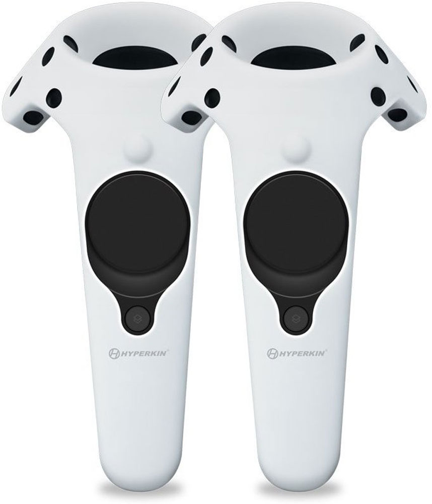 Hyperkin GelShell, White чехол для контроллеров HTC Vive, 2 шт (M07201)M07201-WH Hyperkin GelShell, White чехол для контроллеров HTC Vive, 2 шт (M07201)M07201-WHСиликоновые чехлы Hyperkin GelShell защитят контроллеры от падений и сохранят их функциональность. Гарантируют удобный хват. Они добавляют прочности, не мешают корректной работе сенсоров.
