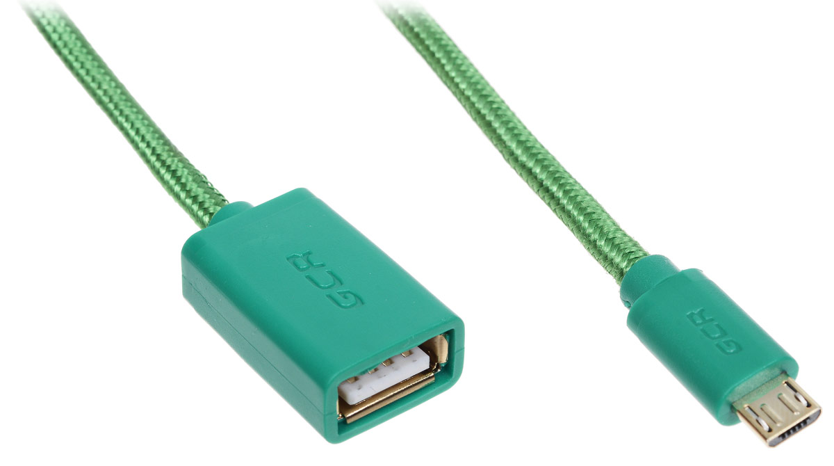 Greenconnect Russia GCR-MB7AF-BB2SG, Green адаптер переходник OTG (0,15 м)GCR-MB7AF-BB2SG-0.15m Greenconnect Russia GCR-MB7AF-BB2SG, Green адаптер переходник OTG (0,15 м)GCR-MB7AF-BB2SG-0.15mС помощью Greenconnect Russia GCR-MB7AF-BB2SG вы сможете подключить любые устройства, имеющие разъем USB к порту microUSB OTG (On-The-Go) вашего девайса. Экранирование кабеля позволяет защитить сигнал при передаче от влияния внешних полей, способных создать помехи. OTG (On-The-Go) функция позволяет синхронизировать периферийные USB-устройства с портативным девайсом напрямую - без необходимости подключения к ПК.