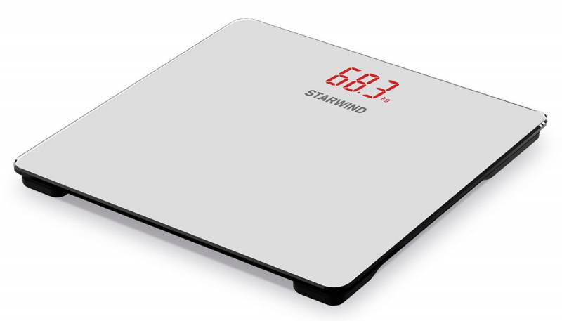 Starwind SSP5451, Gray весы напольныеSSP5451 Starwind SSP5451, Gray весы напольныеSSP5451Напольные электронные весы Starwind SSP5451 - неотъемлемый атрибут здорового образа жизни. Они необходимы тем, кто следит за своим здоровьем, весом, ведет активный образ жизни, занимается спортом и фитнесом. Очень удобны для будущих мам, постоянно контролирующих прибавку в весе, также рекомендуются родителям, внимательно следящим за весом своих детей. Погрешность измерения: 100 г Дисплей с подсветкой