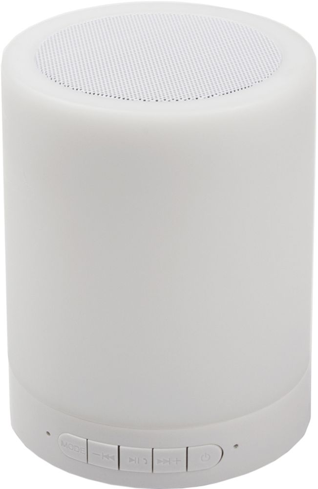 Liberty Project LP-Touch, White портативная Bluetooth-колонка0L-00028490 Liberty Project LP-Touch, White портативная Bluetooth-колонка0L-00028490Портативная Bluetooth-колонка Liberty Project LP-Touch со встроенным светильником имеет стильный дизайн, легкий и прочный корпус из пластика, а также поддержку технологии беспроводной связи Bluetooth. Модель оснащена встроенным FM радио, и микрофоном для использования в качестве гарнитуры.