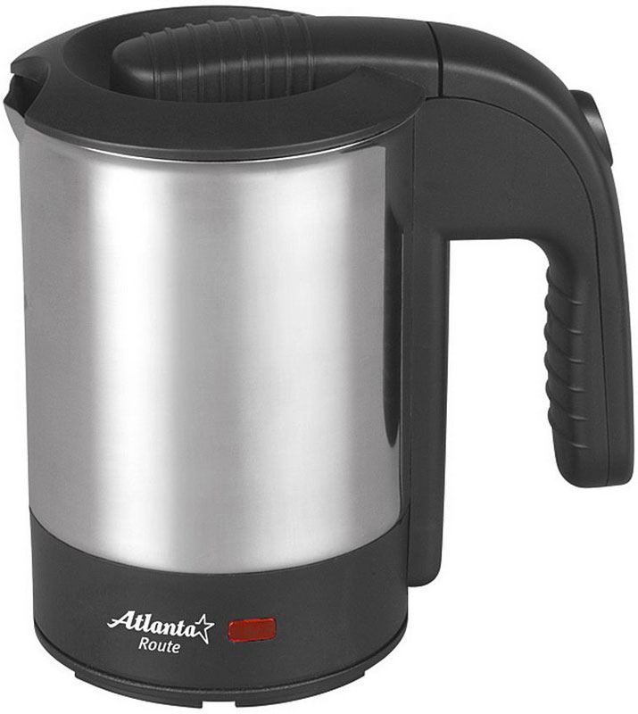Atlanta ATH-2429, Black электрический чайникATH-2429 Atlanta ATH-2429, Black электрический чайникATH-2429Atlanta ATH-2429 - простая и практичная модель, незаменима на любой кухне. Чайник мощностью 600 Вт и объемом 0,5 л в считанные минуты вскипятит воду. Модель выполнена из нержавеющей стали, которая при нагревании не выделяет вредных веществ. Закрытый нагревательный элемент. При закипании чайник автоматически выключается. Модель отлично подойдет как для домашней кухни, так и для использования в офисе. Она полностью соответствует общепринятым нормам безопасности. В комплекте - 2 стаканчика.