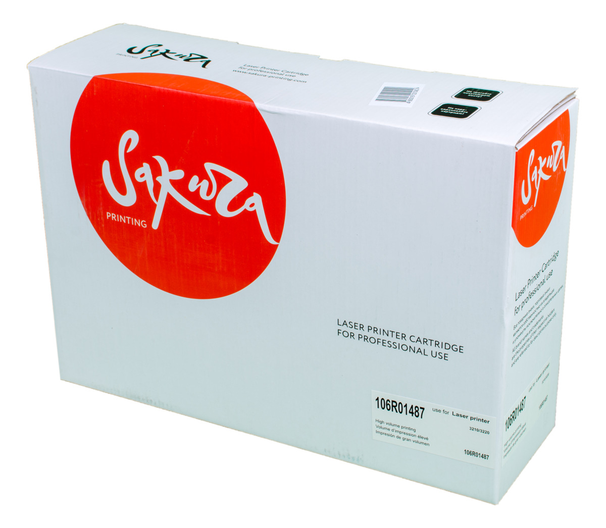 Sakura 106R01487, Black тонер-картридж для Xerox WC 3210/3220SA106R01487 Sakura 106R01487, Black тонер-картридж для Xerox WC 3210/3220SA106R01487Тонер-картридж Sakura 106R01487 для лазерных принтеров Xerox WC 3210/3220 является альтернативным решением для замены оригинальных картриджей. Он печатает с тем же качеством и имеет тот же ресурс, что и оригинальный картридж. В картриджах компании Sakura используется химический синтезированный тонер, который в отличие от дешевого тонера из перемолотого полимера, не царапает, а смазывает печатающий вал, что приводит к возможности многократных перезаправок картриджей. Такой подход гарантирует долгий срок службы принтера, превосходное качество и стабильность печати. Тонер-картриджи Sakura производятся при строгом соответствии стандартам ISO 9001 и ISO 14001, что подтверждено международными сертификатами.
