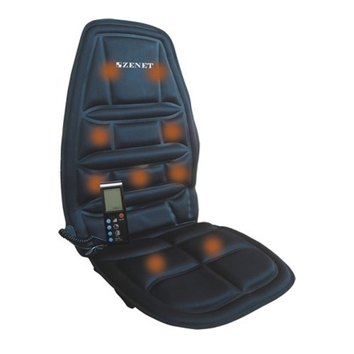 Zenet ZET-771 Накидка массажная TL-2007-B15032028 Zenet ZET-771 Накидка массажная TL-2007-B15032028Тип массажа: Вибрационный Вибромоторов: 9 Программ массажа: 5 Режимов интенсивности: 3 Таймер Адаптер питания от автомобильного прикуривателя Пульт управления с LCD дисплеем