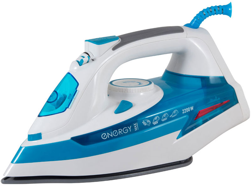 Energy EN-338 утюг54 270069 Energy EN-338 утюг54 270069Утюг Energy EN-338 с керамическим покрытием подошвы превратит процесс глажки различных видов ткани в легкое и неутомительное занятие. Прибор обладает всеми необходимыми характеристиками для отличного результата: сухое глажение, отпаривание с регулировкой, функция разбрызгивания, возможность вертикального отпаривания. Модель оснащена функциями самоочистки и парового удара. Сетевой шнур крепится при помощи шарового механизма, что не позволяет ему запутаться во время эксплуатации.