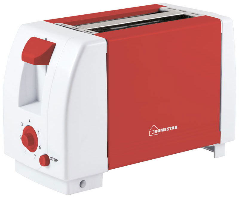 HomeStar HS-2002, Coral тостер54 002674 HomeStar HS-2002, Coral тостер54 002674Тостер HomeStar HS-2002 в корпусе из термостойкого пластика и 7 режимами работы позволяет получить хрустящие равномерно обжаренные тосты из любых сортов хлеба. Прибор оснащен двумя отсеками для одновременного обжаривания, а также кнопкой отмены выбранного режима и функцией автоматического подъема. Тостер удачно впишется в дизайн любой кухни и наполнит ее великолепным ароматом обжаренного хлеба.