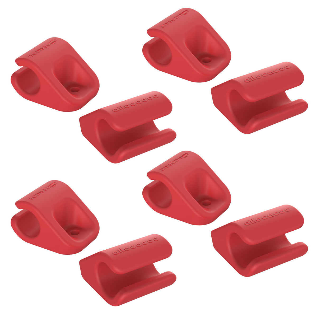 Allocacoc CableFix, Red держатель для кабеля, 8 шт0004RD/CBLFIX Allocacoc CableFix, Red держатель для кабеля, 8 шт0004RD/CBLFIXДержатель для проводов Allocacoc CableFix поможет не только навести порядок на вашем рабочем столе, но и сделать работу за ним более комфортной. Можно прикрепить к поверхностям разными способами: от липкой ленты до самореза. Липкие пластинки входят в комплект. Благодаря таким держателям провода легко убираются и надежно фиксируются в нужном вам положении и месте. Совместимость: кабели диаметром от 4 мм до 10 мм