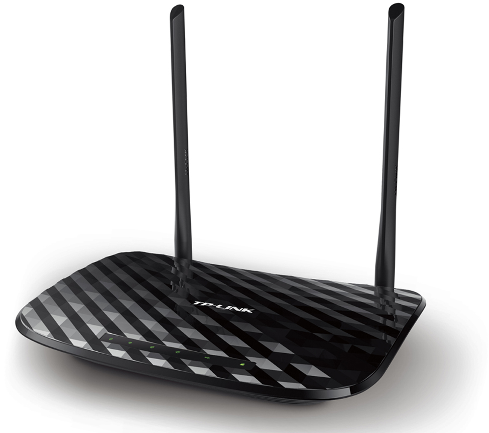 TP-Link Archer C2 маршрутизаторArcher C2 TP-Link Archer C2 маршрутизаторArcher C2TP-Link Archer C2 поддерживает новое поколение стандарта Wi-Fi 802.11ac, которое в 3 раза быстрее стандарта N, и благодаря которому совокупная скорость передачи данных достигает 733 Мбит/с. Обладая скоростью до 433 Мбит/с на свободной частоте 5 ГГц и до 300 Мбит/с на частоте 2,4 ГГц, маршрутизатор Archer C2 – это прекрасный выбор для решения различных сетевых задач. Одновременная работа в диапазонах 2,4 ГГц и 5 ГГц обеспечивает удобство двух отдельных сетей и превосходное качество беспроводного соединения. Простые задачи, такие как работа с электронной почтой или просмотр веб-страниц, могут выполняться на частоте 2,4 ГГц, в то время как ресурсоёмкие приложения, такие как онлайн-игры или просмотр HD-видео могут одновременно выполняться на частоте 5 ГГц. Благодаря двум внешним съёмным антеннам и высокой технологии производства вы сможете получить превосходное качество беспроводного соединения, стабильный всенаправленный сигнал, а также высокую скорость на больших...