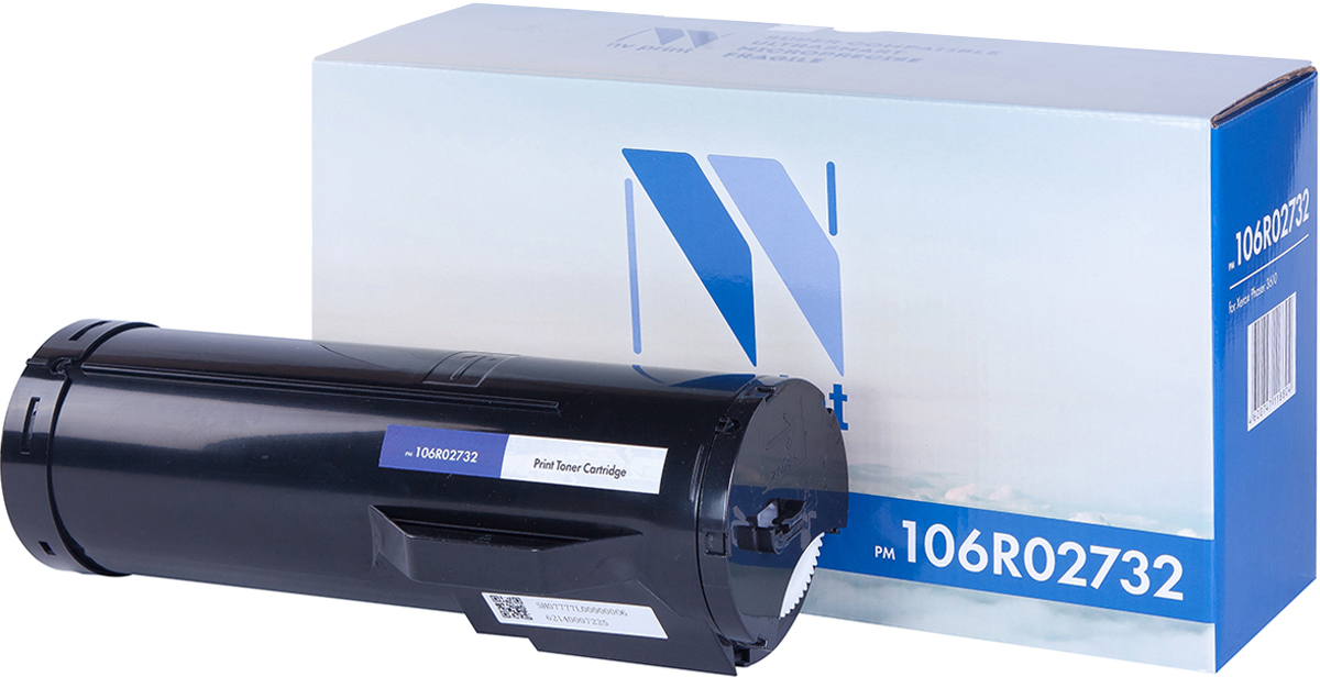 NV Print 106R02732, Black тонер-картридж для Xerox Phaser 3610/WC 3615NV-106R02732 NV Print 106R02732, Black тонер-картридж для Xerox Phaser 3610/WC 3615NV-106R02732Совместимый лазерный картридж NV Print 106R02732 для печатающих устройств Xerox - это альтернатива приобретению оригинальных расходных материалов. При этом качество печати остается высоким. Картридж обеспечивает повышенную чёткость чёрного текста и плавность переходов оттенков серого цвета и полутонов, позволяет отображать мельчайшие детали изображения. Лазерные принтеры, копировальные аппараты и МФУ являются более выгодными в печати, чем струйные устройства, так как лазерных картриджей хватает на значительно большее количество отпечатков, чем обычных. Для печати в данном случае используются не чернила, а тонер.