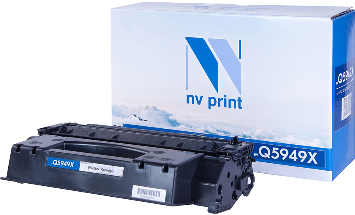 NV Print NV-Q5949X, Black тонер-картридж для HP LaserJet 1320/3390/3392NV-Q5949X NV Print NV-Q5949X, Black тонер-картридж для HP LaserJet 1320/3390/3392NV-Q5949XСовместимый лазерный картридж NV Print NV-Q5949X для печатающих устройств HP - это альтернатива приобретению оригинальных расходных материалов. При этом качество печати остается высоким. Картридж обеспечивает повышенную чёткость чёрного текста и плавность переходов оттенков серого цвета и полутонов, позволяет отображать мельчайшие детали изображения.Лазерные принтеры, копировальные аппараты и МФУ являются более выгодными в печати, чем струйные устройства, так как лазерных картриджей хватает на значительно большее количество отпечатков, чем обычных. Для печати в данном случае используются не чернила, а тонер.