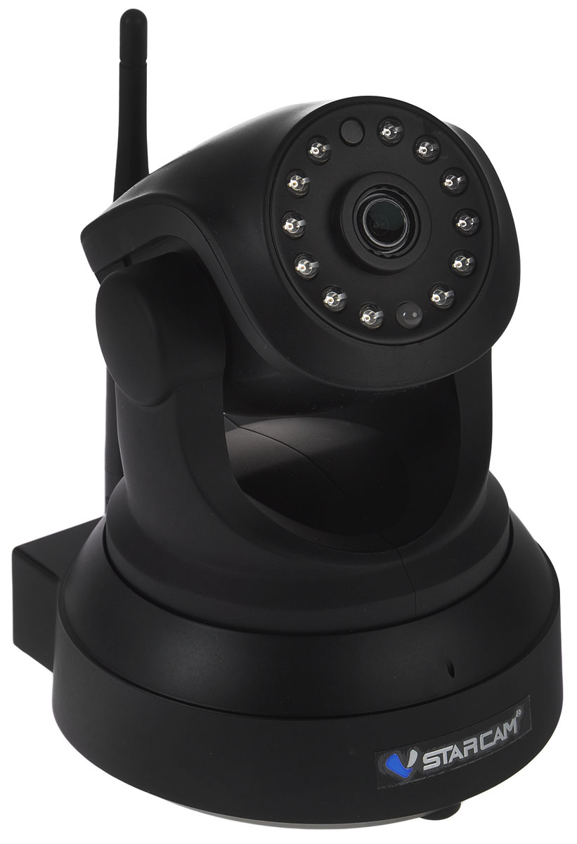 Vstarcam C8824WIP, Black IP камера видеонаблюдения1600000360051 Vstarcam C8824WIP, Black IP камера видеонаблюдения1600000360051Vstarcam C8824WIP - беспроводная поворотная IP камера с Full HD качеством видео, простой настройкой P2P, поддержкой карт памяти до 128 ГБ, а также возможностью просмотра с устройств Apple и Android. Данная модель имеет простое и понятное русскоязычное приложение для настройки, просмотра и управления всеми функциями камеры. Не требуется использовать статические IP адреса, вся работа с камерой максимально упрощена. Запись на карту Micro SD объемом до 128 ГБ происходит циклически, старые файлы автоматически стираются и меняются на новые. Есть возможность удаленного обращения к карте памяти через приложение. Камера может передавать тревожные сообщения на ваш телефон, планшет, компьютер. Выбирая Vstarcam C8824WIP, вы всегда будете в курсе событий. Vstarcam C8824WIP обладает современным дизайном, использовать ее можно как дома или в офисе, так и на производстве, складе или же для загородного дома.