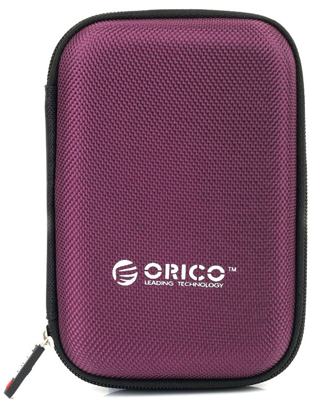 Orico PHD-25, Purple чехол для жесткого дискаORICO PHD-25-PU Orico PHD-25, Purple чехол для жесткого дискаORICO PHD-25-PUЧехол для внешнего HDD Orico PHD-25 - это гарантия того, что жесткий диск будет предохранен от пагубного воздействия разнообразных внешних факторов (воздействия влаги, попадания пыли, трения о другие предметы и падений). Аксессуар способен вместить в себя жесткий диск форм-фактора 2.5 дюйма. Эргономичная конструкция корпуса чехла предусматривает наличие специального эластичного ремешка на одной из внутренних стенок. Он обеспечит максимально надежную фиксацию диска. С другой стороны находится сетчатый карман, в котором вам будет удобно хранить кабель для жесткого диска.