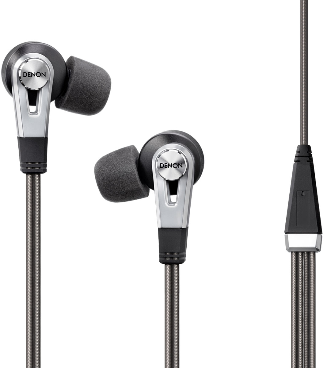 Denon AH-C821, Black наушникиAH-C821 BL Denon AH-C821, Black наушникиAH-C821 BLТоповая модель наушников Denon AH-C821 является единственной в мире моделью наушников с запатентованной технологией Denon Double Air Compression Driver. Они используют два 11,5 мм динамика, один напротив другого, для более мощного баса с низким уровнем искажений. Эта технология также включает отдельные кабели к каждому динамику, для совершенной чистоты звука - это уникальная разработка Denon. Корпуса динамиков изготовлены из сплава литого алюминия и композитной смолы, сочетают исключительную жесткость и демпфирование вибрации. Два специальных воздушных порта Denon Acoustic Optimiser в передней и задней части корпуса помогают выравнивать давление воздуха впереди и позади динамиков, что позволяет получить максимально динамичный и свободный от искажений звук в таком компактном и легком корпусе. Энтузиасты портативного Аудио часто жалуются на специфический шум, возникающий от трения кабеля во время движения. Специально разработанное покрытие Radial Cascade...