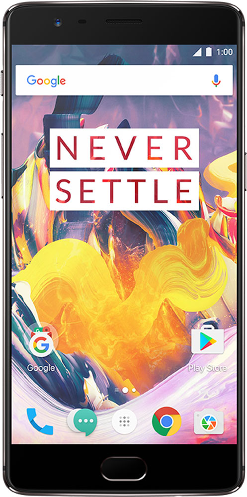 OnePlus 3T, Gunmetal0101090209 OnePlus 3T, Gunmetal0101090209OnePlus 3T является обновленной и улучшенной версией OnePlus 3. Благодаря процессору Qualcomm Snapdragon 821 устройство работает на 10% быстрее и экономит заряд на 5% лучше, чем его предшественник. OnePlus 3T работает под управлением собственной оболочки Oxygen OS 4.0, созданной на основе Android 7.0 Nougat. Емкость аккумулятора увеличена с 3000 до 3400 мАч. Отдельно стоит сказать о камере, благодаря которой OnePlus 3T может соперничать с флагманами самых известных брендов. Смартфон оснащен 16-мегаписельным сенсором Sony IMX298 и диафрагмой f2.0, кроме того в обновленной модели производитель улучшил работу оптической стабилизации (OIS) и обновил электронную (EIS) до версии 2.0. Неизменными остались следующие технические характеристики: диагональ дисплея (5,5 дюйма), объем оперативной памяти (6 ГБ) и поддержка технологии Dash Charge. Корпус сделан из авиационного алюминия, на котором не остаются отпечатки пальцев. OnePlus 3T доступен в...